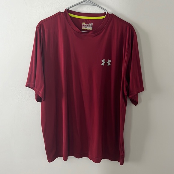 Red under armor dry fit shirt - Picture 1 of 2